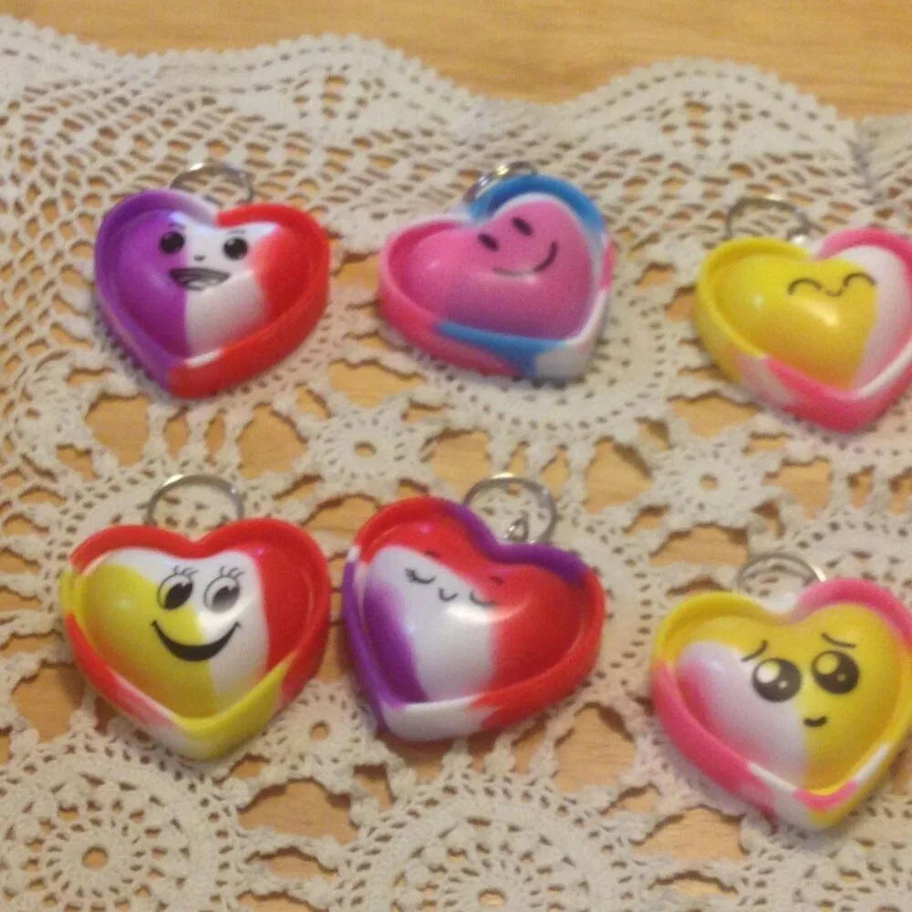 Party Favors or Stocking Stuffers bundle, cute bubble keychains
